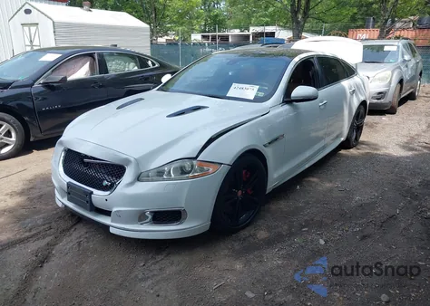 2014 Jaguar Xj Xjr Lwb из США, поврежденный, VIN SAJWA2EK8EMV67443